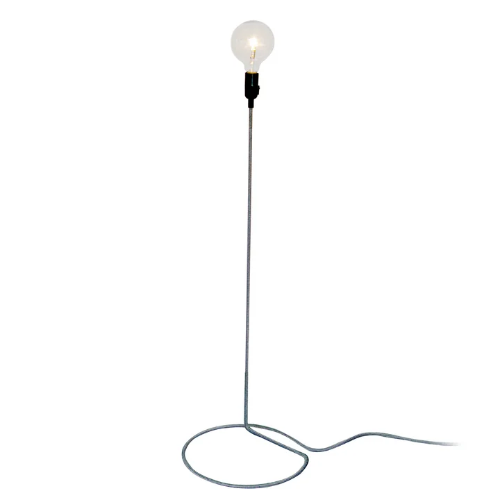 Design House Stockholm - Cord Lamp Lampadaire en noir