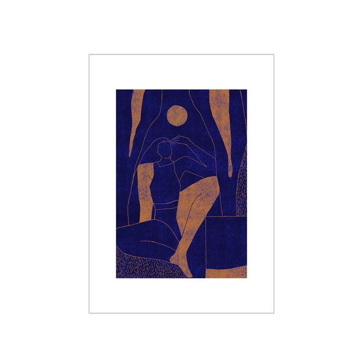 Mujer y Calor Poster 01 de Paper Collective , 50 x 70 cm