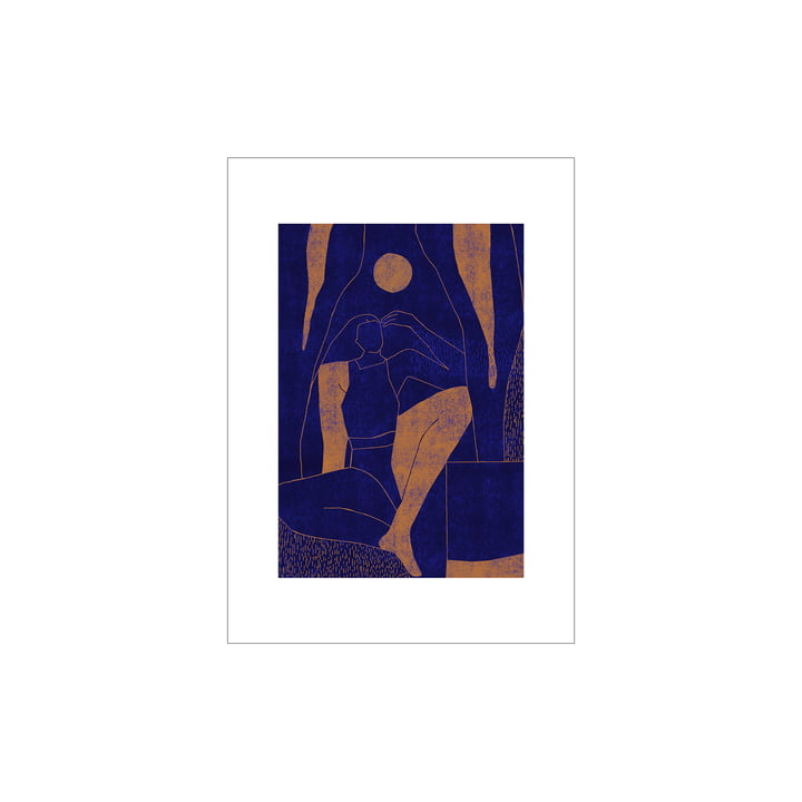 Mujer y Calor Poster 01 de Paper Collective , 30 x 40 cm
