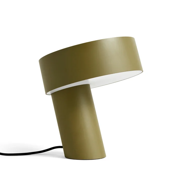 Slant Lampe de table de HAY en 28 cm dans la couleur kaki