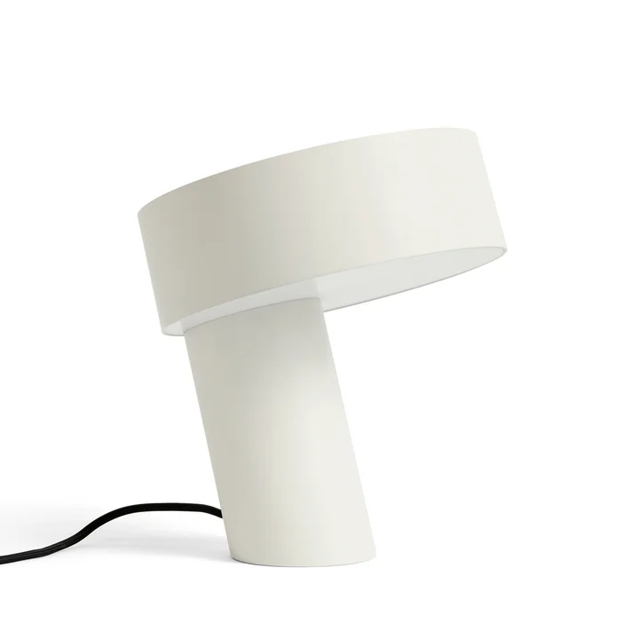Slant Lampe de table de HAY en 28 cm dans la couleur blanche