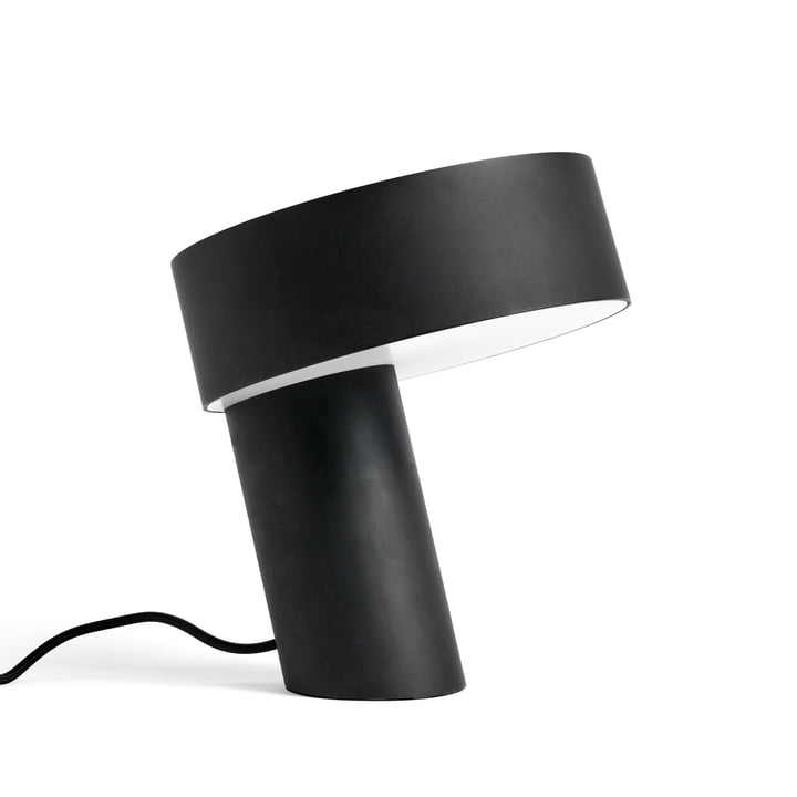 Slant Lampe de table de Hay en 28 cm dans la couleur noir doux