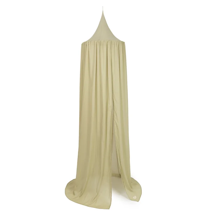 Vera Lit à baldaquin, 250 x 50 cm par Nobodinoz dans linden green