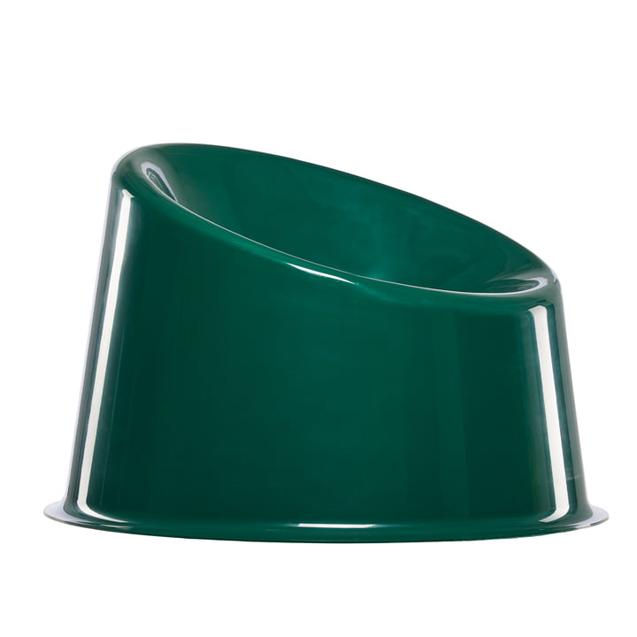 Panto Pop Chaise de Verpan en vert foncé