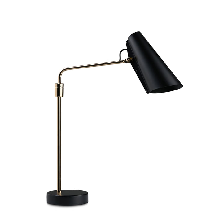 Birdy Swing Lampe de table par Northern dans la version noir / laiton