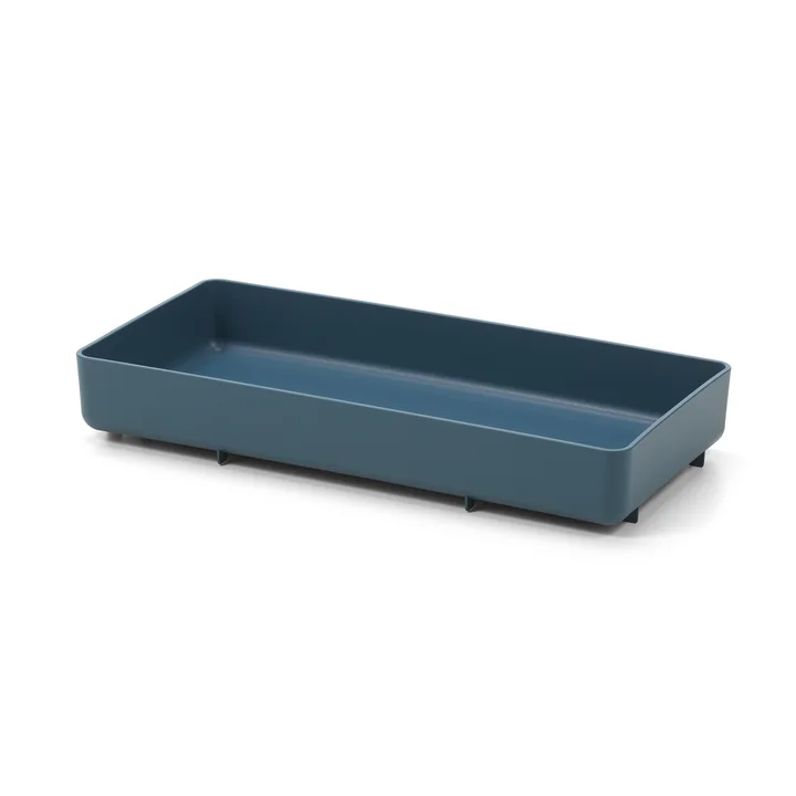 Chap tray to stool, sea blue by Vitra