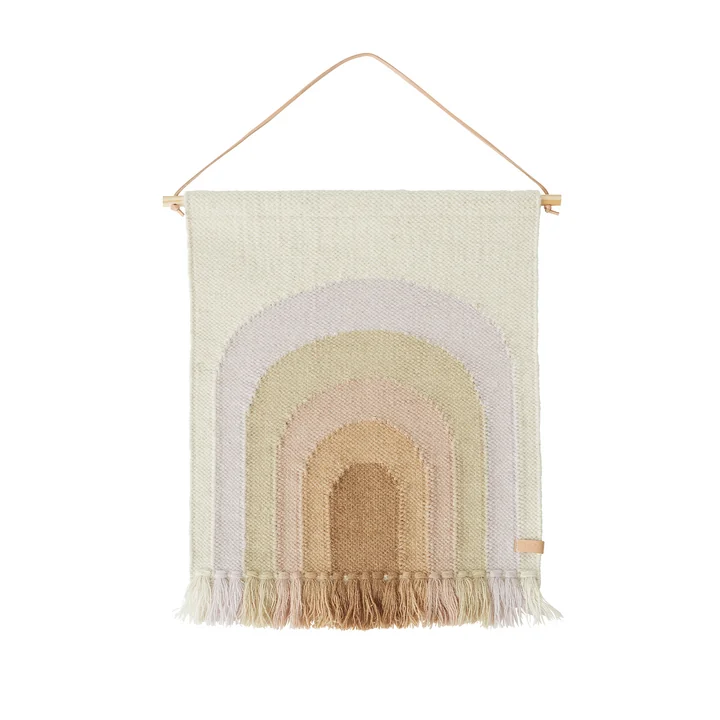 Tapisserie Follow the Rainbow petit de OYOY en lavande