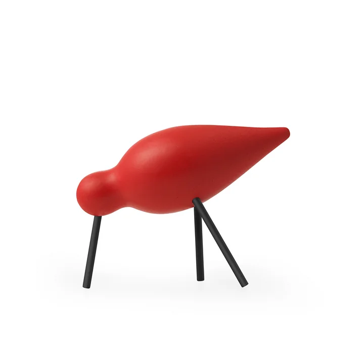 Shorebird moyen de Normann Copenhagen en rouge