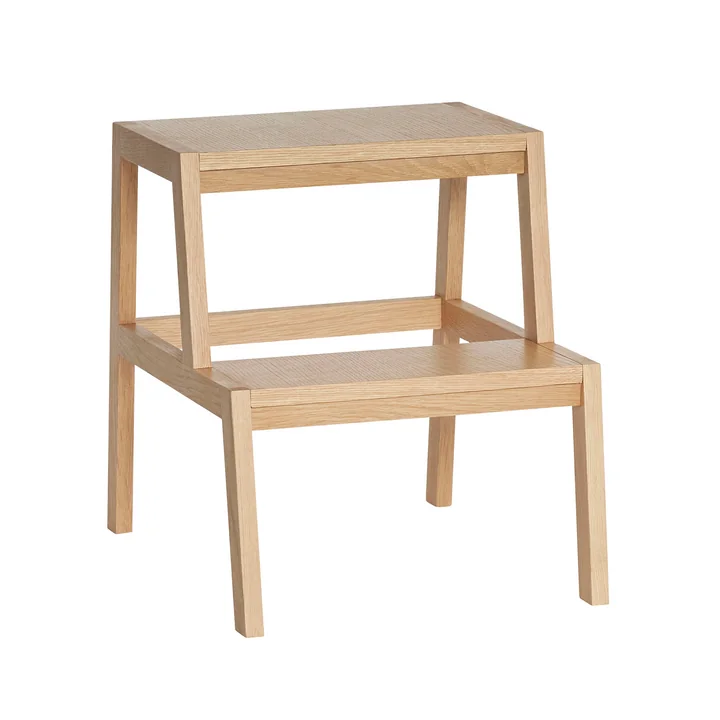 Tabouret marcheur, chêne par Hübsch Interior