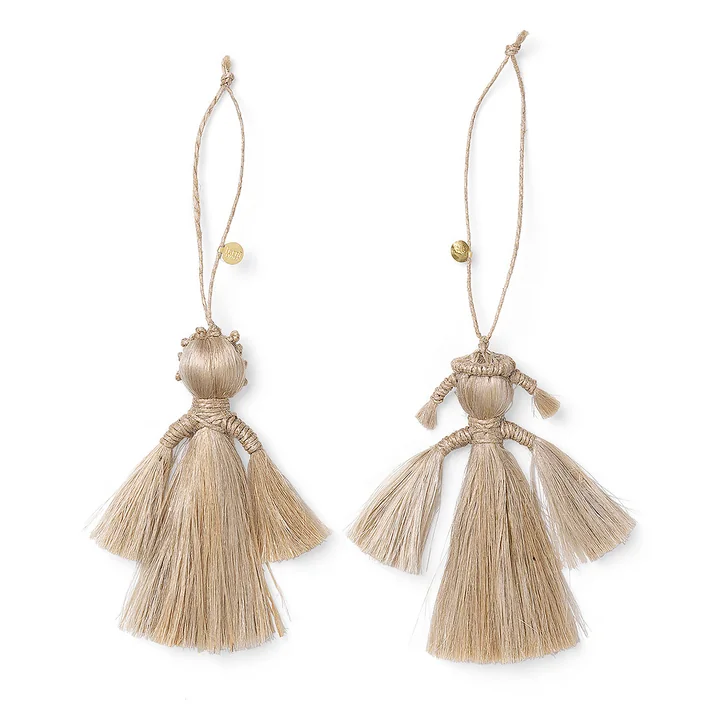Pendentif Jute Angel par Ferm Living