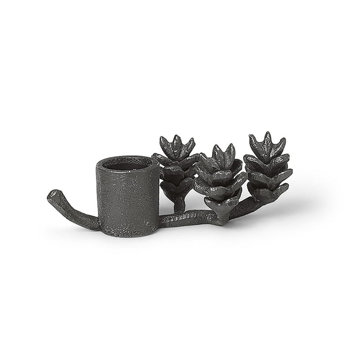 Porte-bougies Twigs de ferm Living en couleur noire