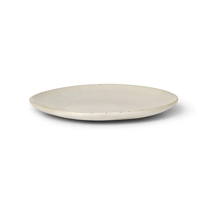 Flow Assiette Ø 15 cm de Ferm Living dans la couleur blanc cassé