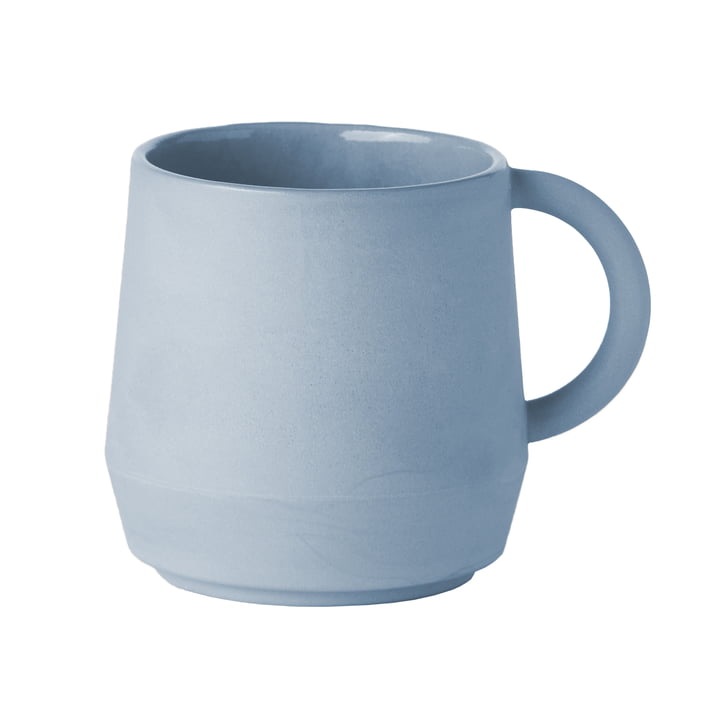 Unison Tasse en céramique de Schneid en bleu layette