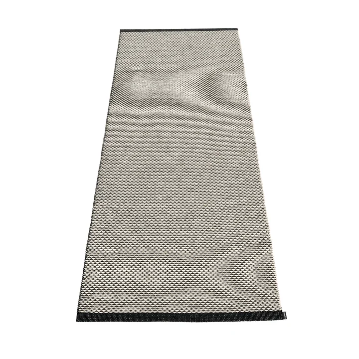 Tapis Effi, 70 x 200 cm de Pappelina en noir