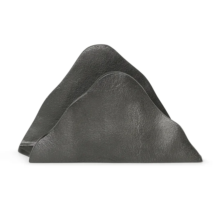 Yama Porte-lettres de Ferm Living de couleur noire