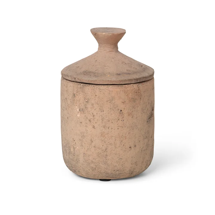 Ura Bougie parfumée de Ferm Living dans le design Pale Sienna, Camomille