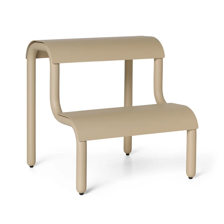 Up Step Tabouret multifonctionnel de Ferm Living dans la couleur cashmere