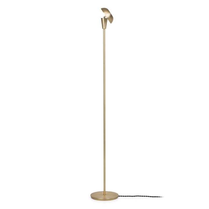 Tiny Lampadaire de ferm Living en version laiton