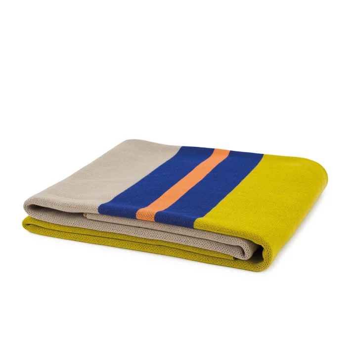 Couverture en coton tricoté Ginger de Remember