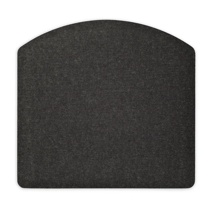 Tapis en feutre Thonet S 43 de Hey Sign en graphite, 5mm AR