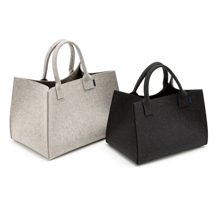 Big Panier en feutre avec 2 poignées de Hey Sign