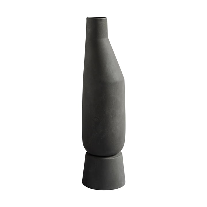 Sphere Vase Tall de 101 Copenhagen en gris foncé