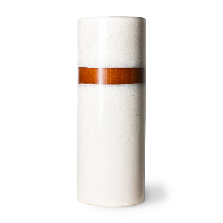 70's Vase en céramique L de HKliving dans la version snow