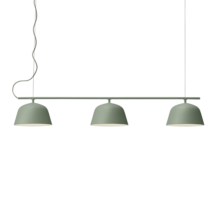 Ambit Rail Lampe suspendue de Muuto dans la couleur dusty green