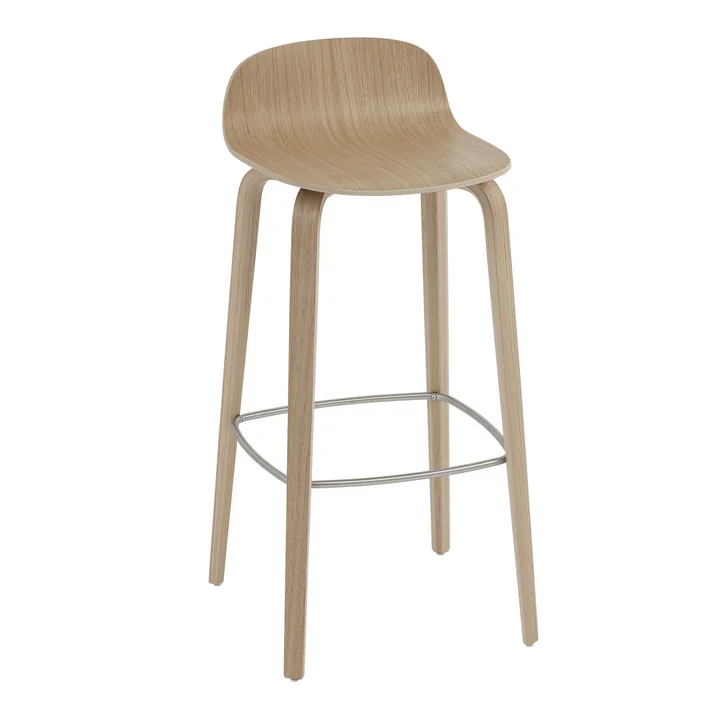 Visu Tabouret de bar de Muuto en finition chêne