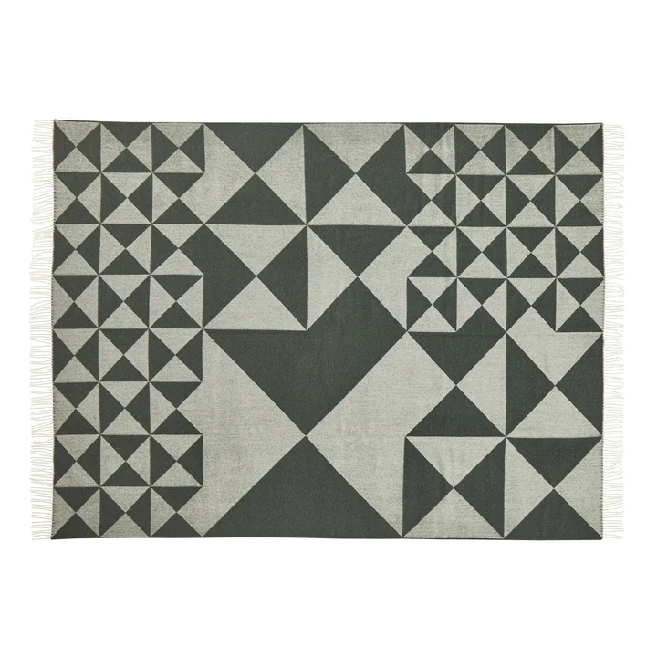 Jeté de miroir de Verpan en vert foncé