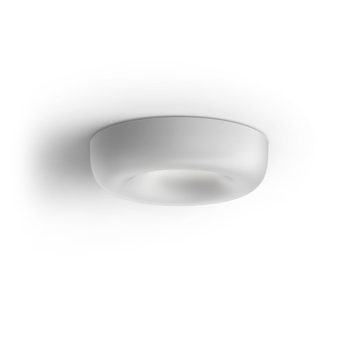Cavity recessed Plafonnier LED S de serien.lighting en blanc