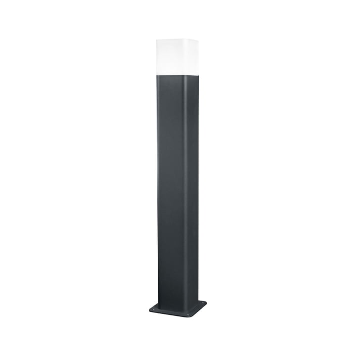 Smart + Cube Outdoor Lampe LED sur socle 50 cm de Ledvance en gris foncé