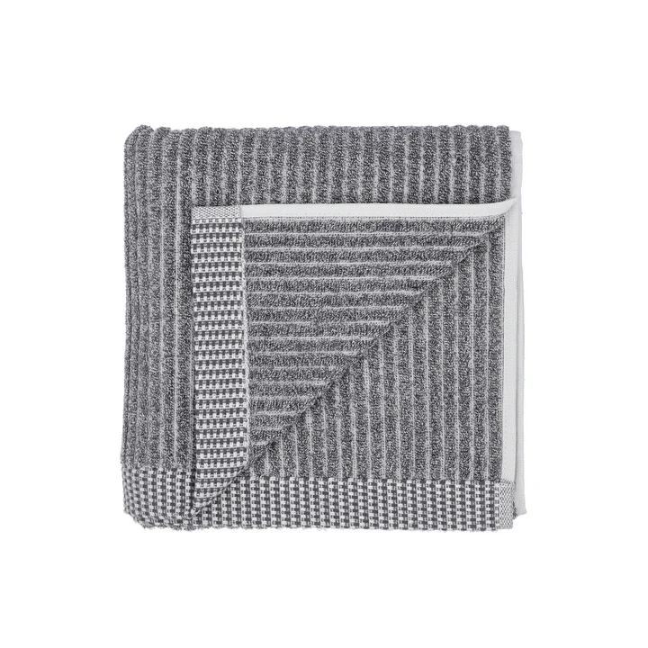 Melange Serviette 50 x 100 cm de Södahl en ash