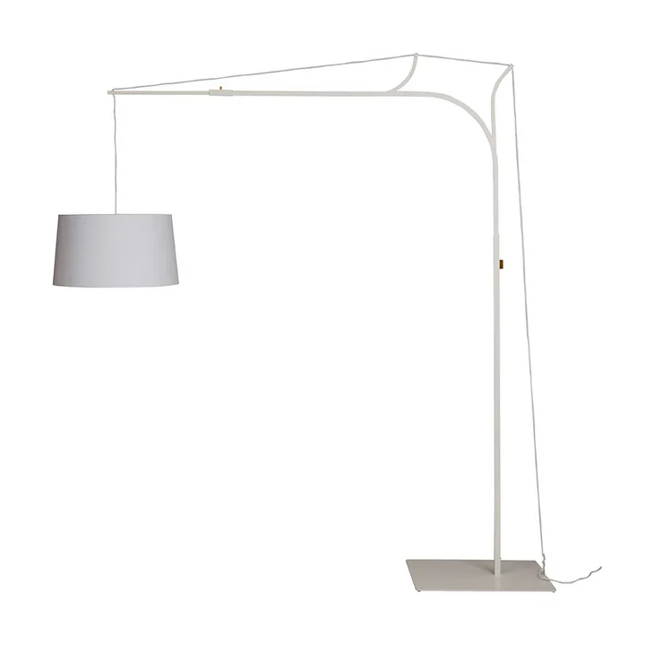 Lampadaire Tina de frauMaier en blanc (RAL 9016)