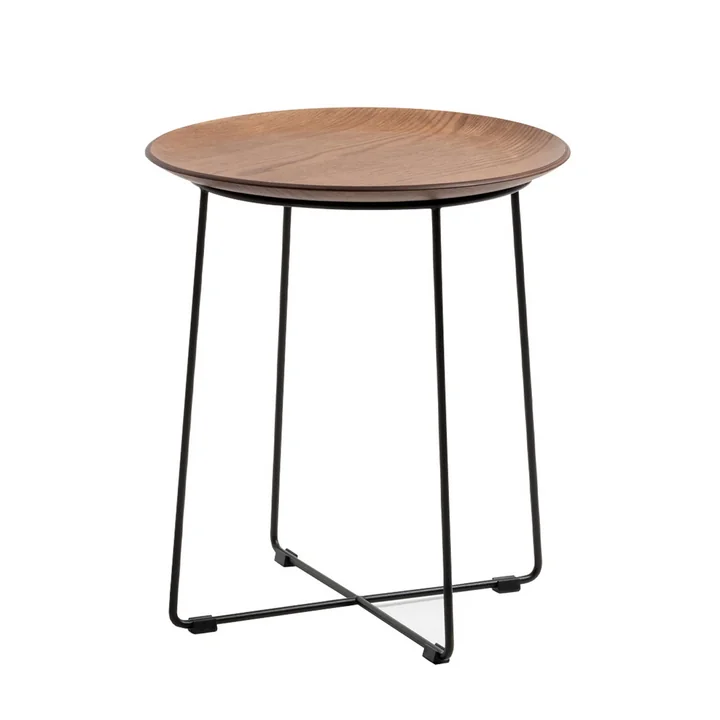 Al Wood Coffeetable de Kartell en noir / hêtre foncé