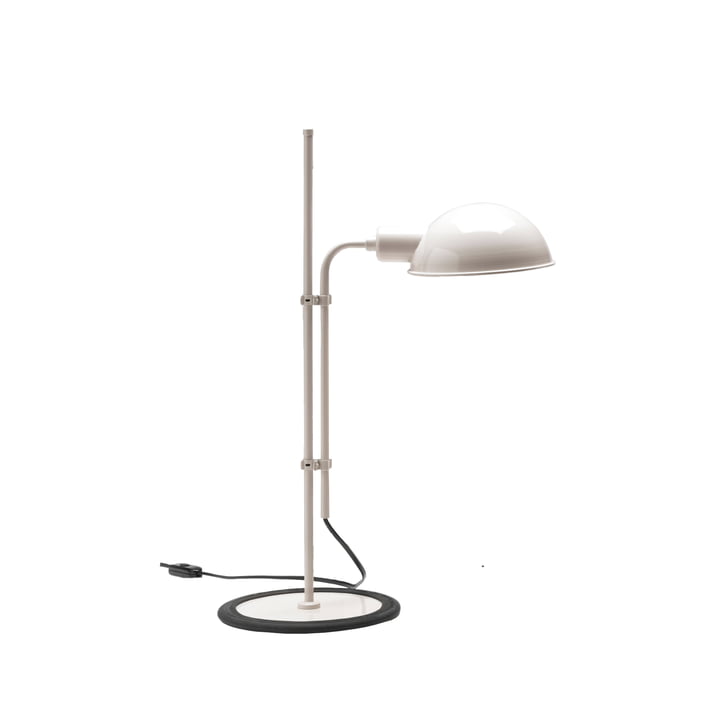 Funiculí Lampe de table S, H 50,3 cm de marset en blanc