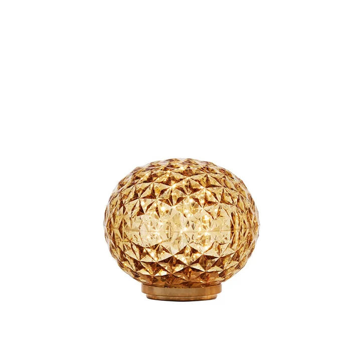 Mini Planet LED Lampe à piles de Kartell en jaune