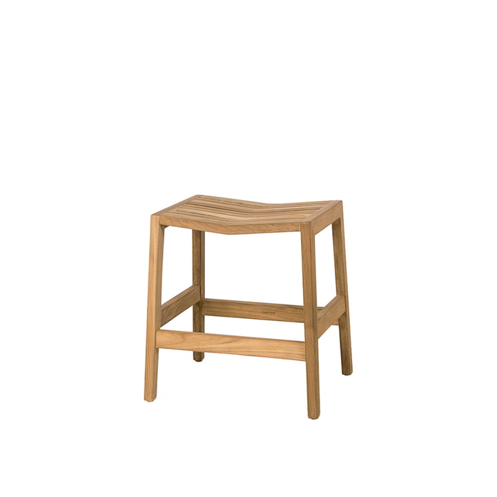 Flip Outdoor - Tabouret de Cane-line dans la finition Teck