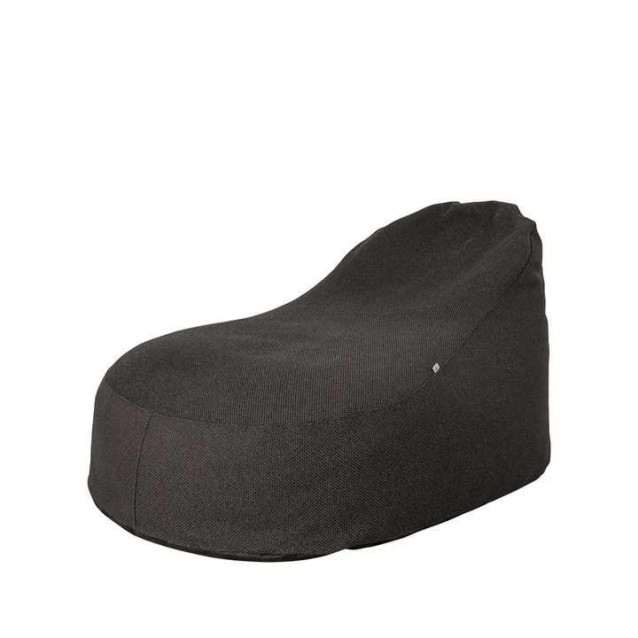 Cozy Outdoor Pouf de Cane-line dans la couleur dark grey