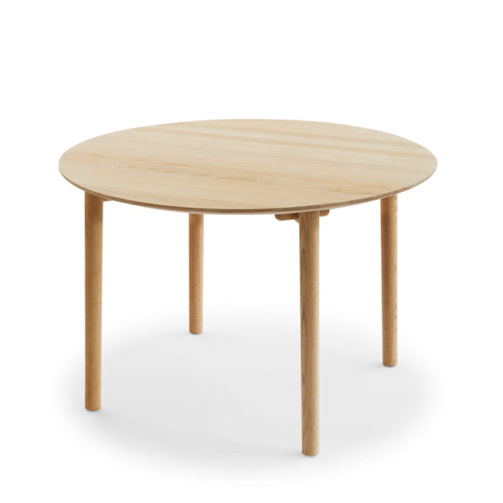 Hven Table de salle à manger Ø 110 cm de Skagerak en chêne