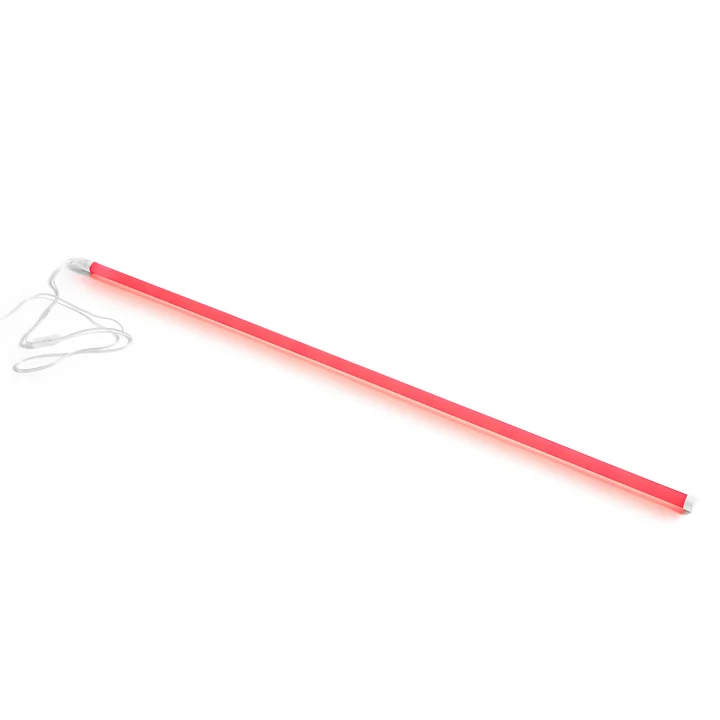 Bâton lumineux Neon LED, Ø 2,5 x 150 cm, rouge de HAY.