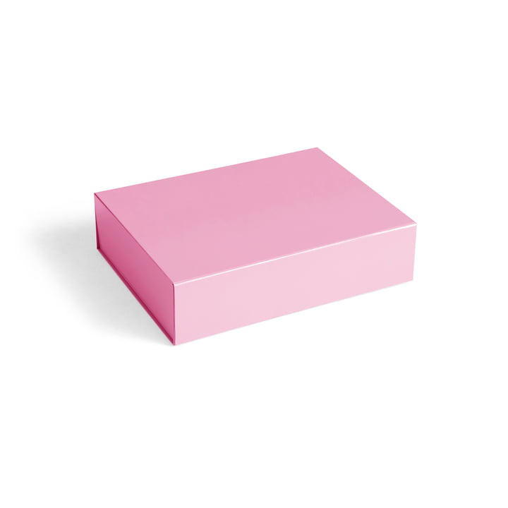 Colour Boîte de rangement magnétique S de Hay dans la couleur rose