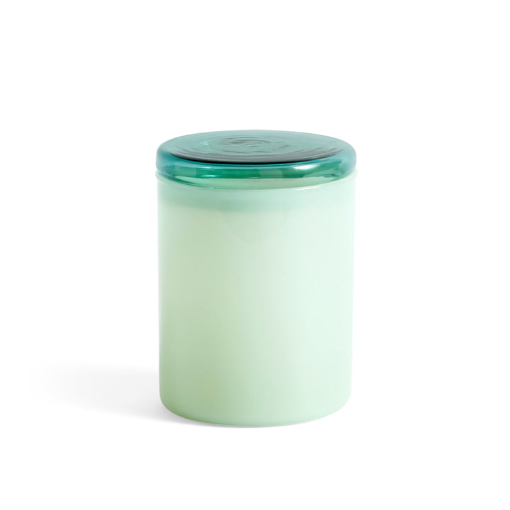 Borosilicate Jar Verre de conservation 0,35 l de Hay dans la couleur vert jade