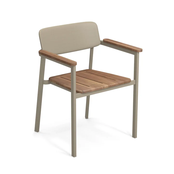 Shine Outdoor Fauteuil de Emu en teck / taupe
