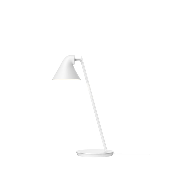 NJP Mini Lampe de table LED, blanc de Louis Poulsen