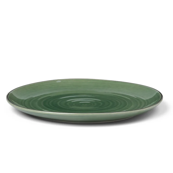 Colore Assiette Ø 27 cm in sage green de Kähler Green