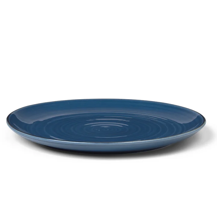 Colore Assiette Ø 27 cm in berry blue de Kähler Design