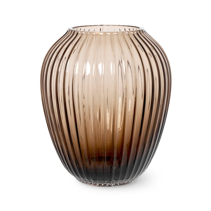 Hammershøi Vase en verre, H 18,5 cm de Kähler Design en noyer
