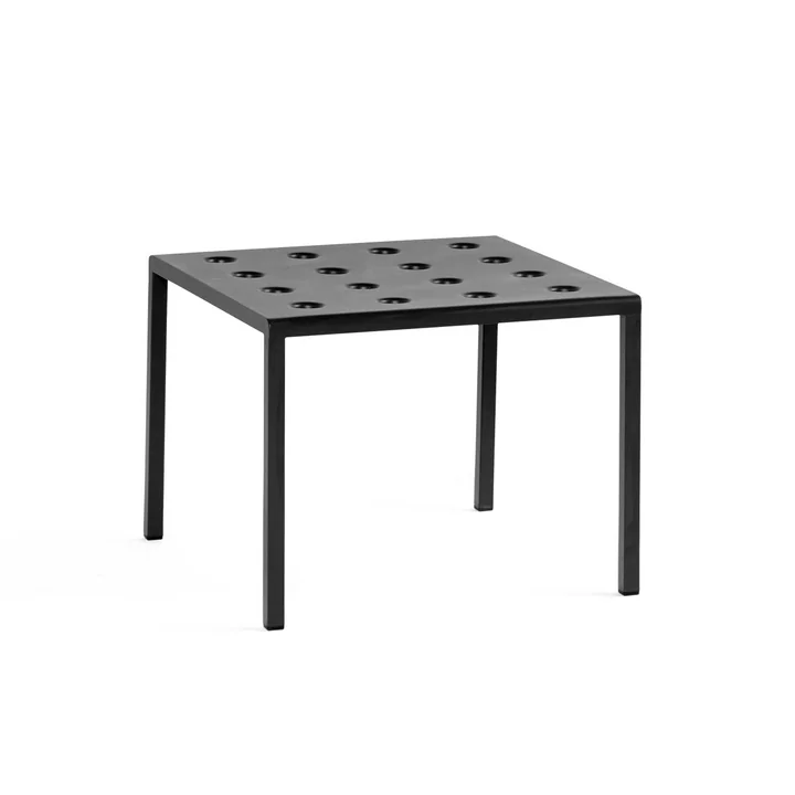 Balcony Table d'appoint, 50 x 51,5 cm, anthracite de HAY