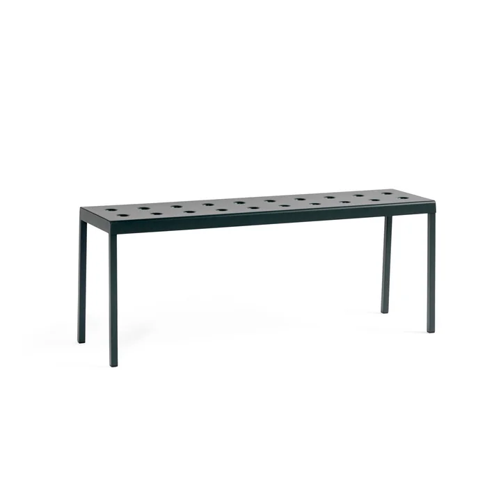 Balcony Banc, L 119,5 cm, anthracite de HAY